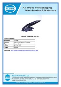 Woven Tensioner R50 XXL
