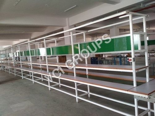 Belt Conveyer Pvc Assembly Line Conveyor