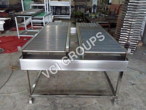 Stainless Steel Roller Table Conveyors