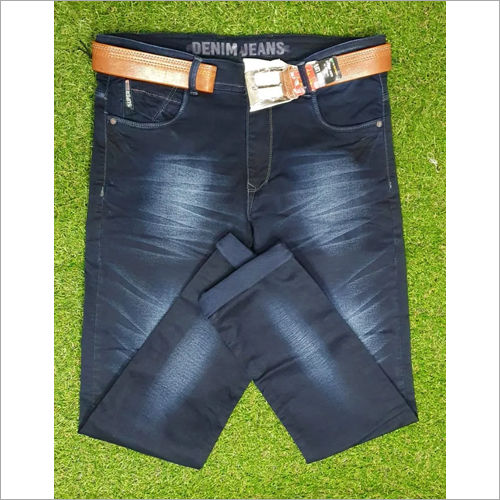 Regular Mens Straight Fit Denim Jeans