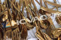 HCVAC Stainless Steel Sheet Furniture Accessories Pipes PVD Titanium Gold Coating Machine