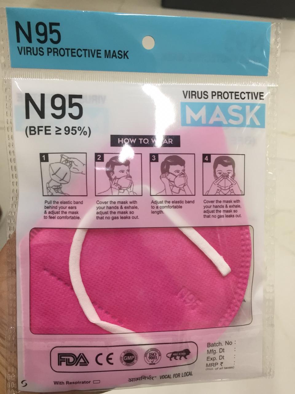 N95 Protective Face Mask