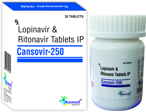 Lopinavir IP 200mg. + Ritonavir IP 50mg, CANSOVIR