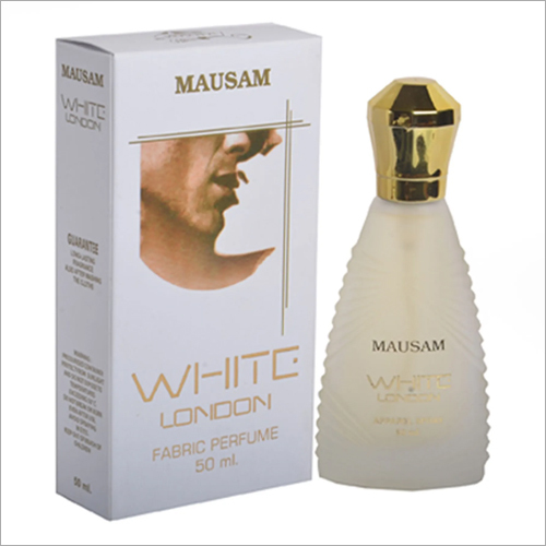 50 ml Liquid White London Fabric Perfume - Fragrant Fresh Scent, Daily Use for Men