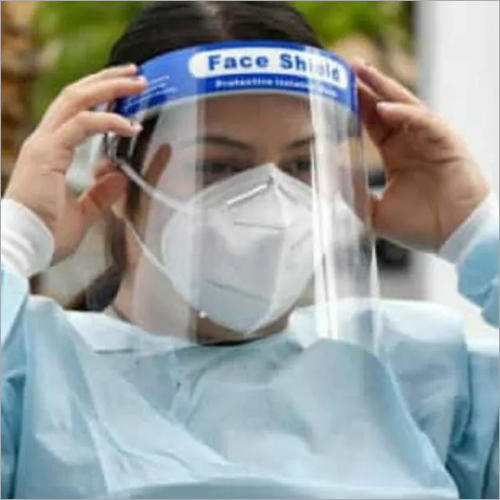 Safety Face Shield - Anti Fog Adult Size Unisex | Comfortable Fit Anti Splash/Spray Fine Finish Protective Equipment