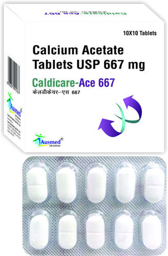 Calcium Acetate Usp 667mg, Caldicare Ace 667