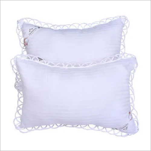 White Bed Fiber Pillow