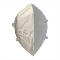 N95 Face Mask - Standard Size, White | Unisex Protection For Hospitals, Clinics, Households From Germs And Pollutants