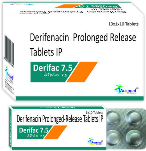 Darifenacin Hydrobromide Ip 7.5Mg / Derifac. General Medicines