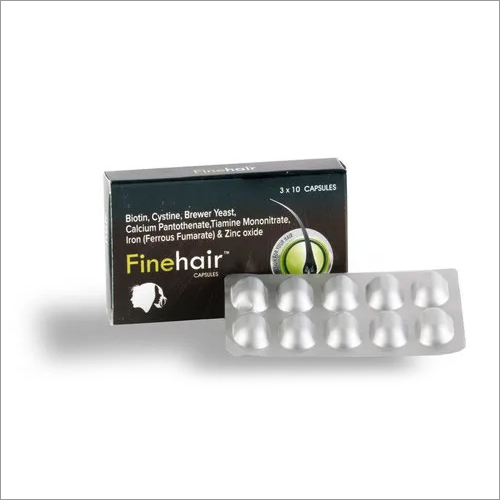 Fine Hair Capsule Recommended For: Alopecia Patients