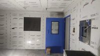 Clean room partition