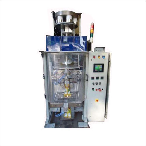 Silver Automatic Collar With Cup Filler Pouch Packing Machine