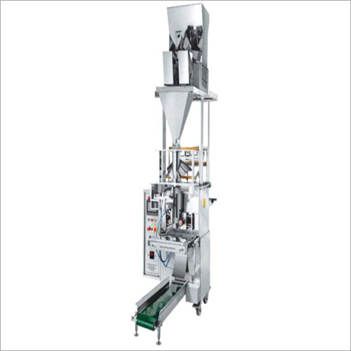 Automatic Collar With Single Head Weighing Filler Pouch Packing Machine