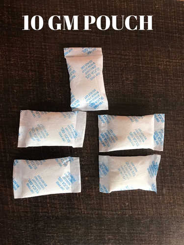 Silica Gel Pouch - Various Sizes from 0.5g to 1kg, White and Blue Crystals - 100% Purity for Electronics Chemicals