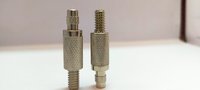 Brass Cable Gripper With Knurling Rod M6 Threads