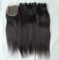 No Tangle Human Straight Hair Extensions