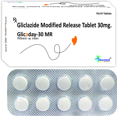 Glicazide IP 30mg.