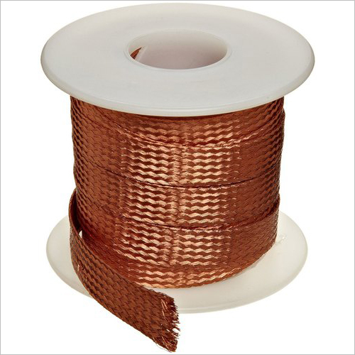 Bare Braided Copper Wire Rope-Strip