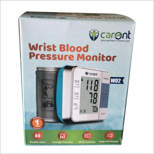 Plastic Wrist Blood Pressure Monitor