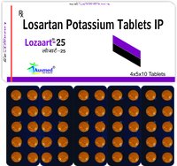 Losartan Potassium  Ip 50mg. +  Amlodipine Besylate  Ip  5mg./lozaart