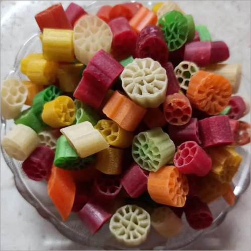 Raw Flower Shaped Fryums