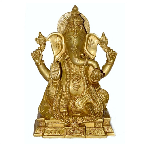Brass Ganesha Statue