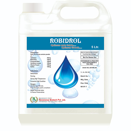 Robidrol Optimizes Water Intake