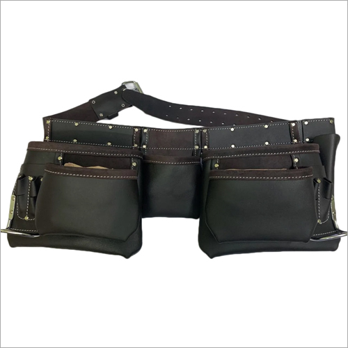 11 Pocket Oil Tanned Leather Tool Bags