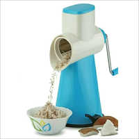 Plastic Manual Coconut Shredder And Slicer Machine