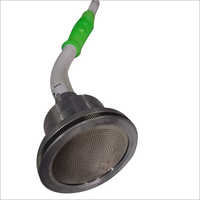 White Garden Shower Pipe (1-2-1 Inch)