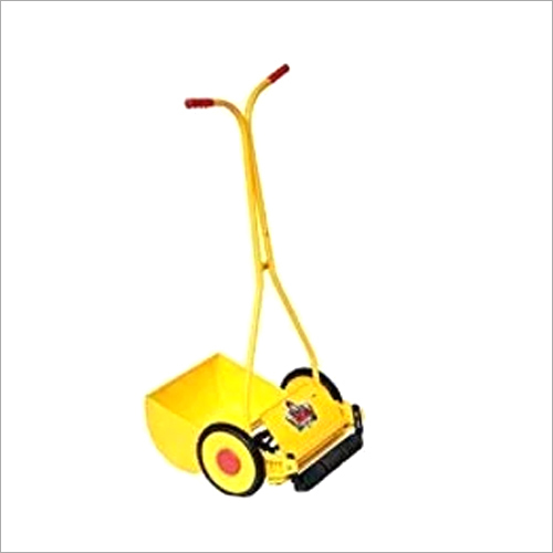 Yellow Manual Lawn Mower By YUVCON MART