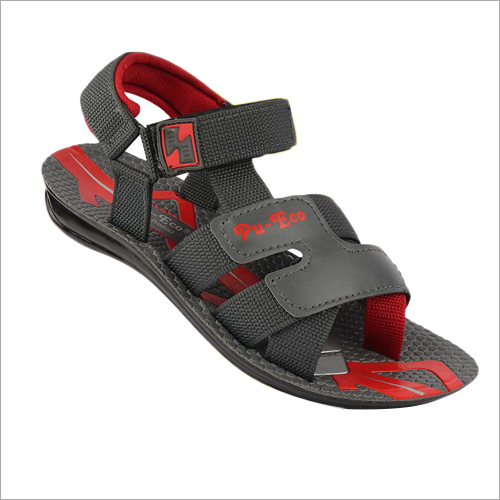 Mens Navy Red Sandals