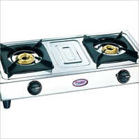 Lpg Steel Gas Two Burner Stove