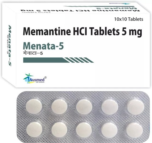 Memantine Hydrochloride Usp 5 Mg . Menata-5.