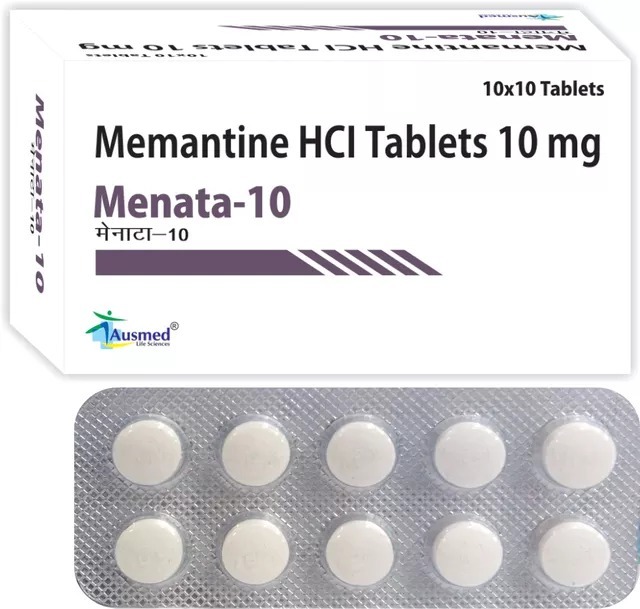 Memantine Hydrochloride Usp 5 Mg . Menata-5.