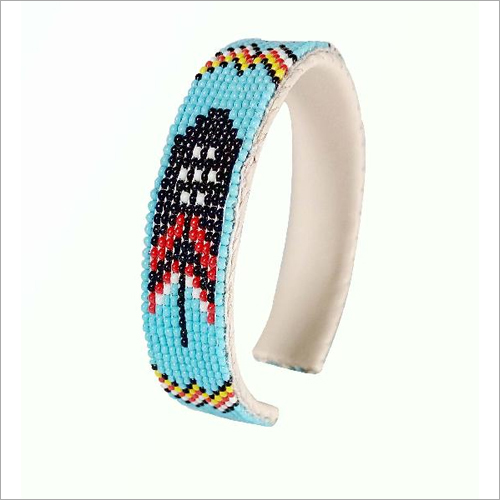 Ladies Beaded Cuffs - Beaded, Adjustable, Multicolor Design | Ideal for Women, Perfect for Gift or Party, Easy to Wear without Residue
