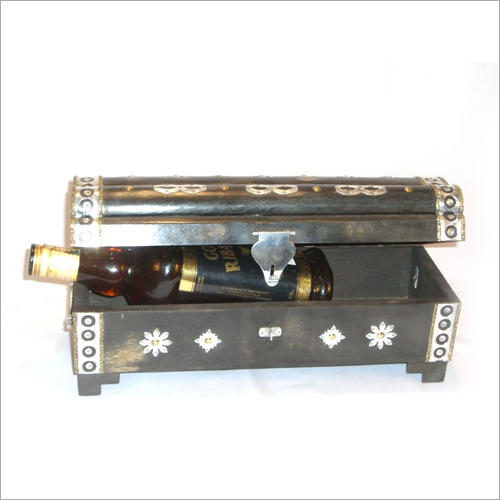 Wooden Bottle Holder