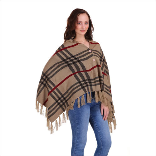 Ladies Woolen Poncho