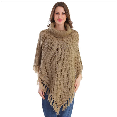 Fancy Woolen  Poncho