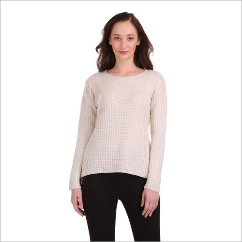 Ladies Full Sleeves  Woolen Top