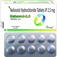 Nebivolol Hydrochloride Ip Eq. To Nebivolol 2.5 Mg/nebawol-2.5