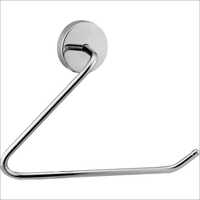Bathroom Towel Ring - Stainless Steel, Standard Size, Chrome Finish, Silver Color - Durable, Stylish, Wall Mounted, Easy Screw Installation