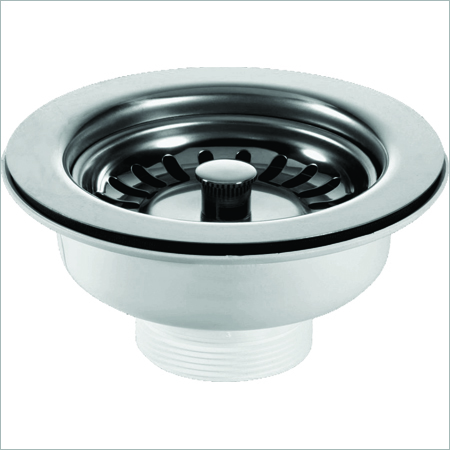 Stainless steel sink waste coupling