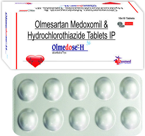 Olmesartan medoxomil 40 mg. + Hydrochlorothiazide IP 12.5 mg/OLMEDOSE-H 40