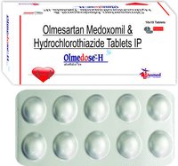 Olmesartan medoxomil  40 mg. + Hydrochlorothiazide IP 12.5 mg/OLMEDOSE-H 40