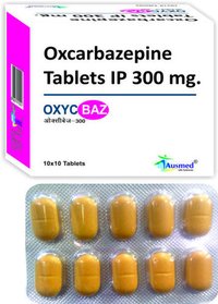 Oxcarbazepine Ip  300mg./oxycbaz-300.