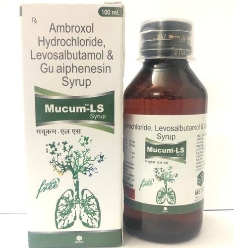 Ambroxol, Levosalbutamol & Guaiphenesin Syrup