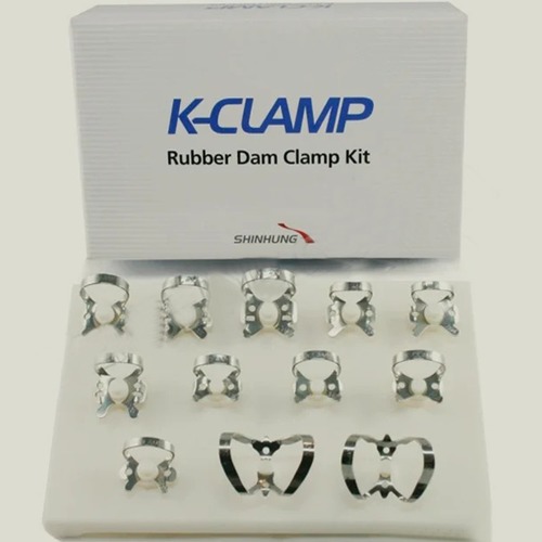 Dental K-clamp Rubber Dam Clamp Kit (Made in Korea)