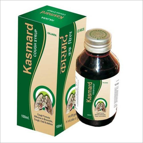 Herbal Kasmard Cough Syrup Recommended For: All