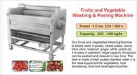 Potato Washing and Peeling Machine / Washing and Peeling for Potato,Ginger,Carrot,Beetroot,Turmeric